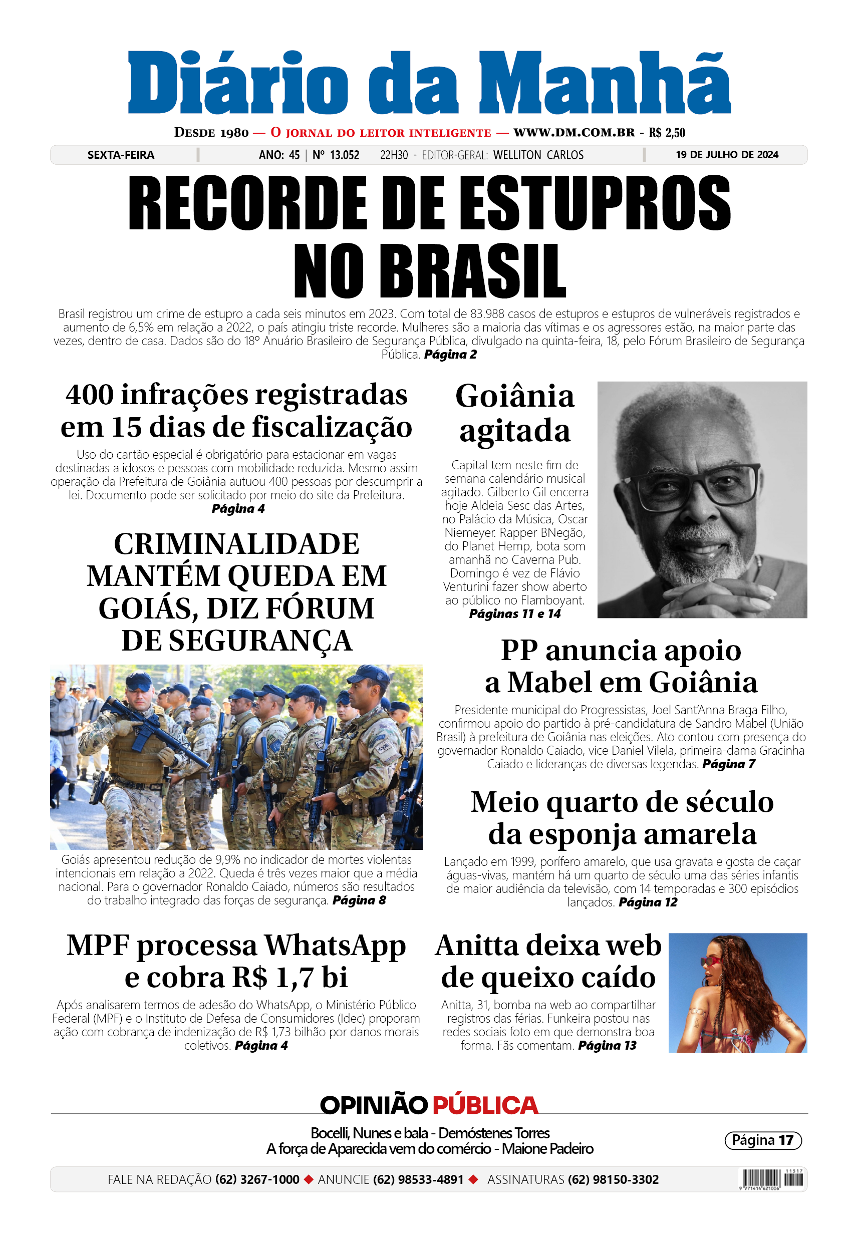 Edição EDIÇÃO2024-07-19